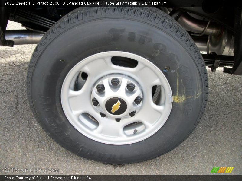  2011 Silverado 2500HD Extended Cab 4x4 Wheel