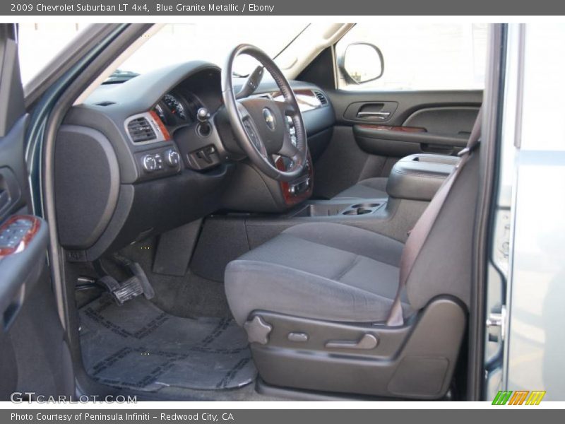 Blue Granite Metallic / Ebony 2009 Chevrolet Suburban LT 4x4