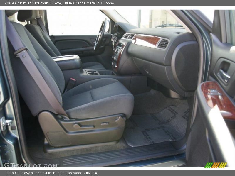 Blue Granite Metallic / Ebony 2009 Chevrolet Suburban LT 4x4