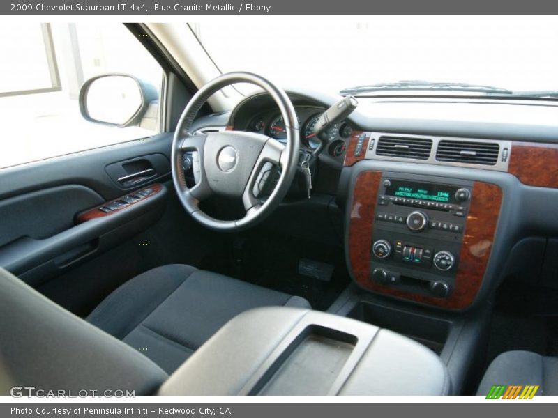 Blue Granite Metallic / Ebony 2009 Chevrolet Suburban LT 4x4