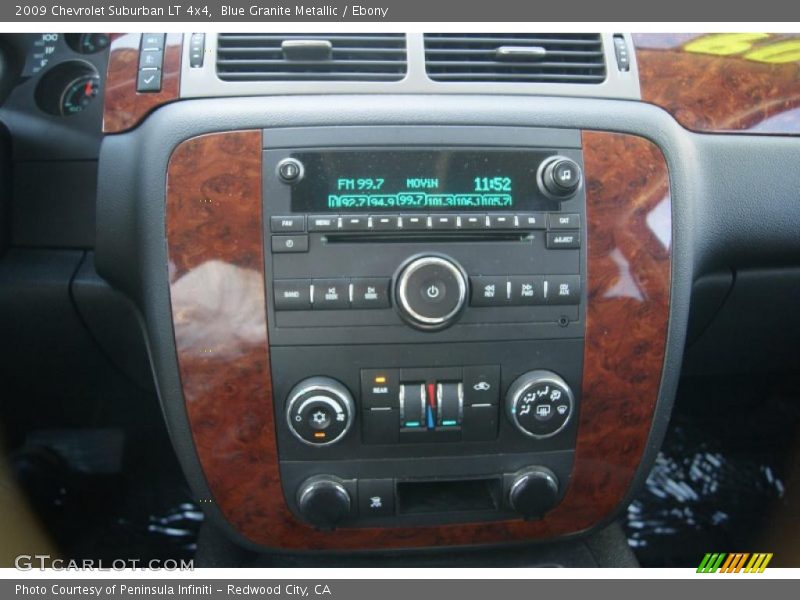 Blue Granite Metallic / Ebony 2009 Chevrolet Suburban LT 4x4