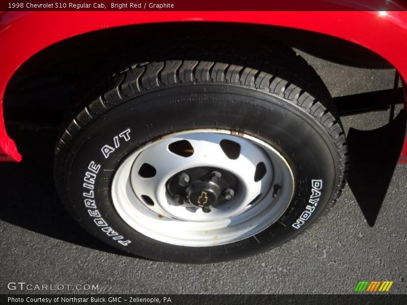 Bright Red / Graphite 1998 Chevrolet S10 Regular Cab