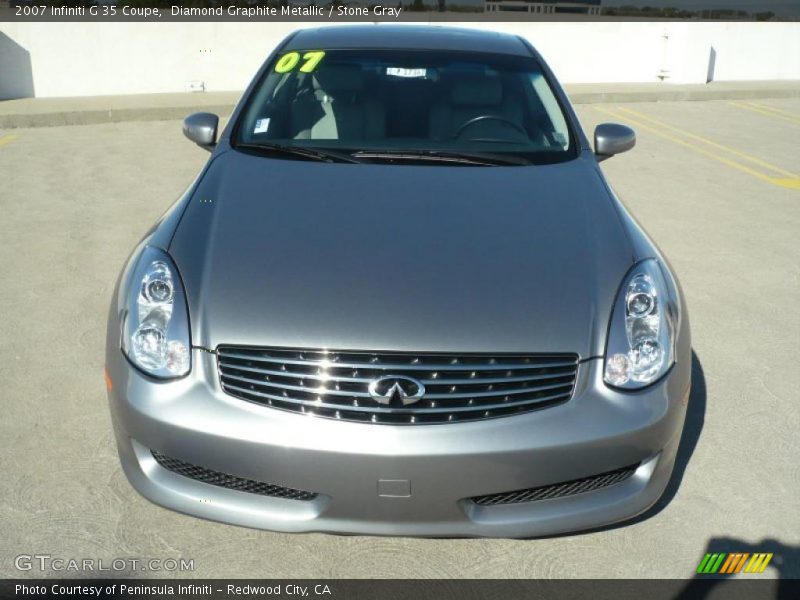 Diamond Graphite Metallic / Stone Gray 2007 Infiniti G 35 Coupe