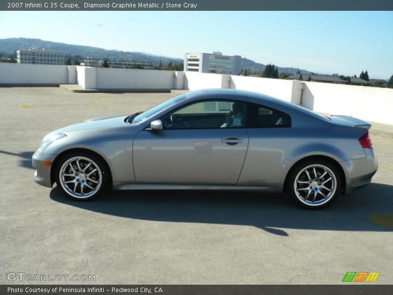 Diamond Graphite Metallic / Stone Gray 2007 Infiniti G 35 Coupe