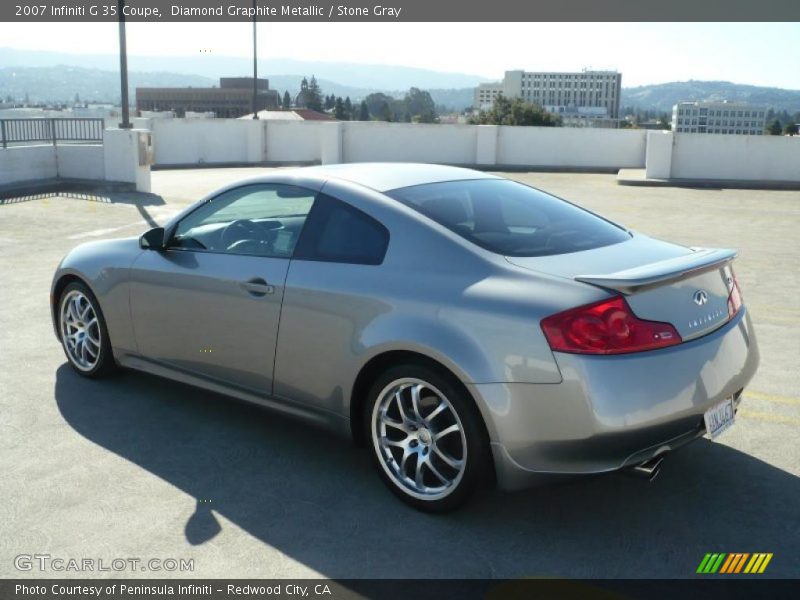 Diamond Graphite Metallic / Stone Gray 2007 Infiniti G 35 Coupe
