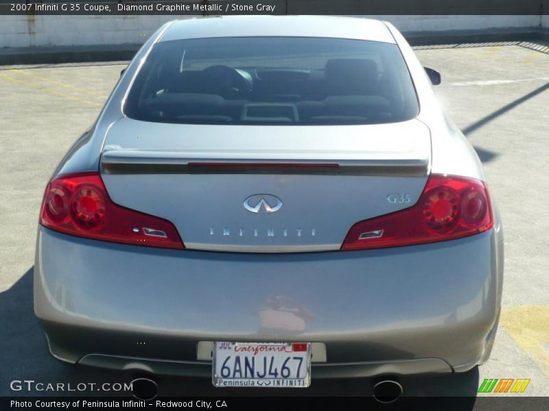 Diamond Graphite Metallic / Stone Gray 2007 Infiniti G 35 Coupe
