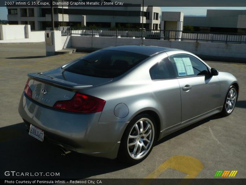 Diamond Graphite Metallic / Stone Gray 2007 Infiniti G 35 Coupe