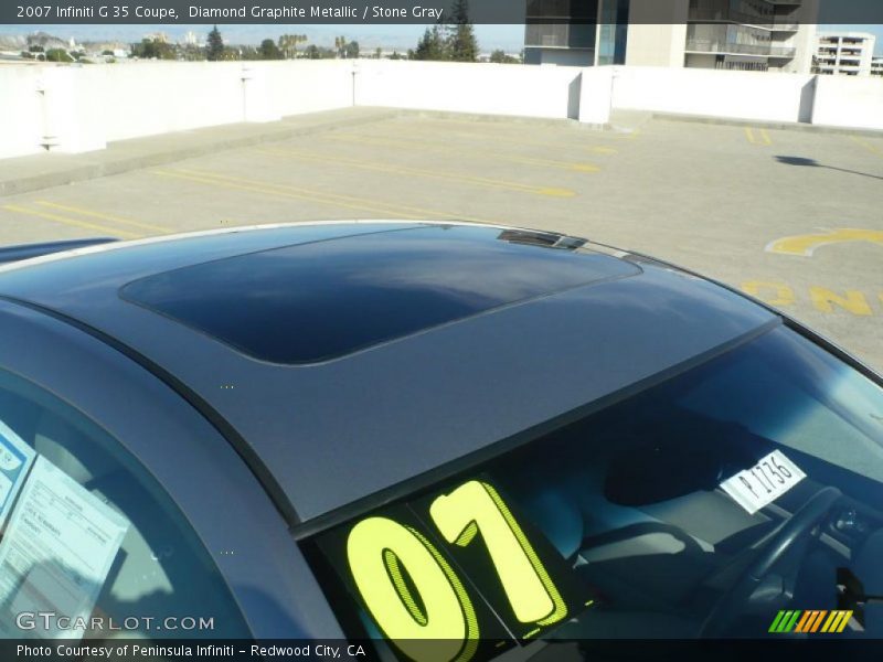 Diamond Graphite Metallic / Stone Gray 2007 Infiniti G 35 Coupe