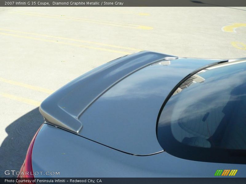 Diamond Graphite Metallic / Stone Gray 2007 Infiniti G 35 Coupe