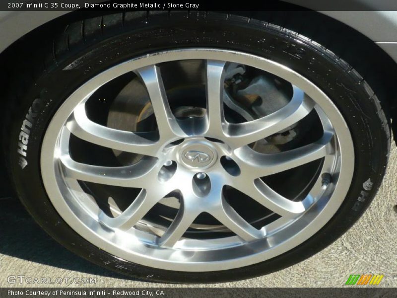 Diamond Graphite Metallic / Stone Gray 2007 Infiniti G 35 Coupe