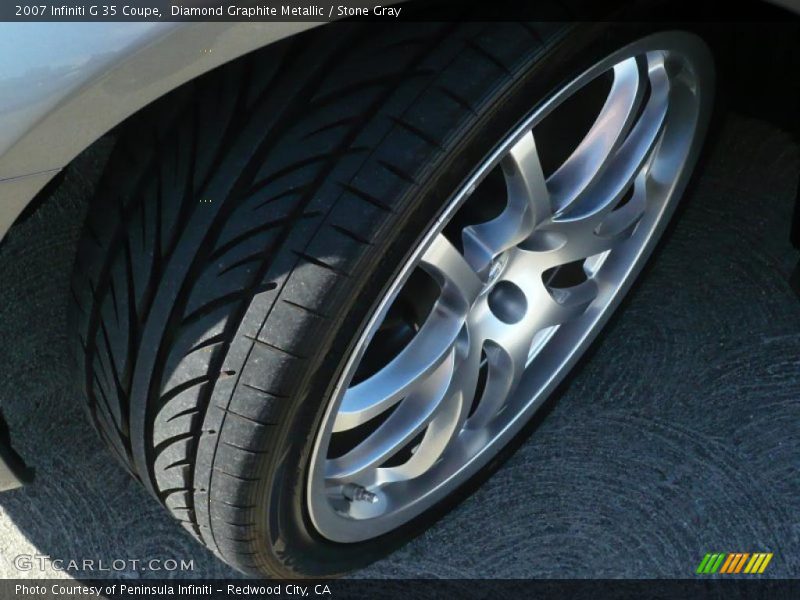 Diamond Graphite Metallic / Stone Gray 2007 Infiniti G 35 Coupe