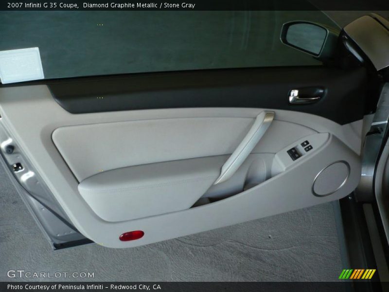 Diamond Graphite Metallic / Stone Gray 2007 Infiniti G 35 Coupe