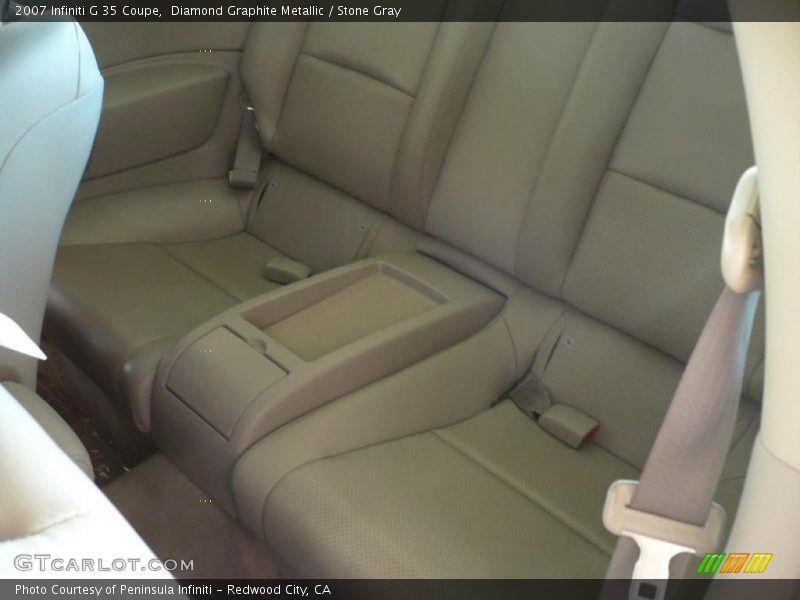 Diamond Graphite Metallic / Stone Gray 2007 Infiniti G 35 Coupe