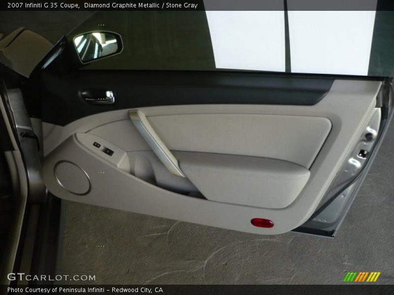 Diamond Graphite Metallic / Stone Gray 2007 Infiniti G 35 Coupe