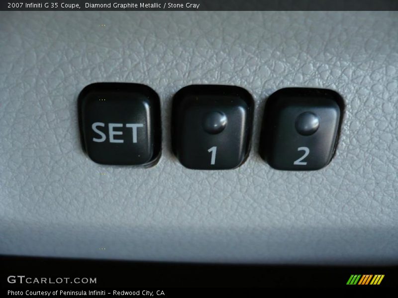 Diamond Graphite Metallic / Stone Gray 2007 Infiniti G 35 Coupe