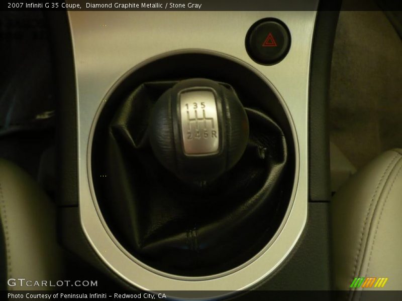 Diamond Graphite Metallic / Stone Gray 2007 Infiniti G 35 Coupe