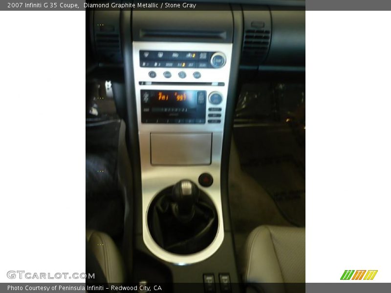 Diamond Graphite Metallic / Stone Gray 2007 Infiniti G 35 Coupe
