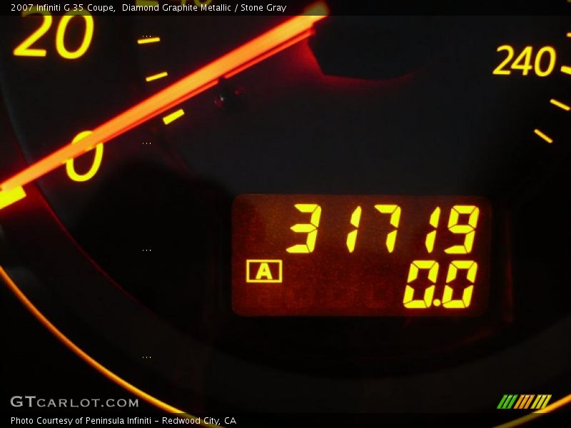 Diamond Graphite Metallic / Stone Gray 2007 Infiniti G 35 Coupe