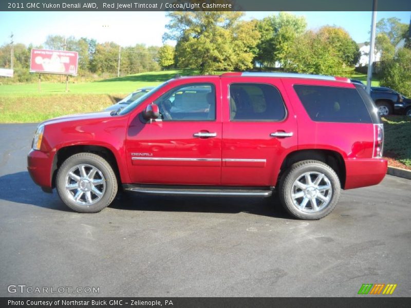  2011 Yukon Denali AWD Red Jewel Tintcoat