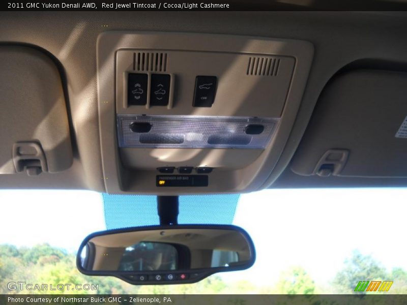 Red Jewel Tintcoat / Cocoa/Light Cashmere 2011 GMC Yukon Denali AWD