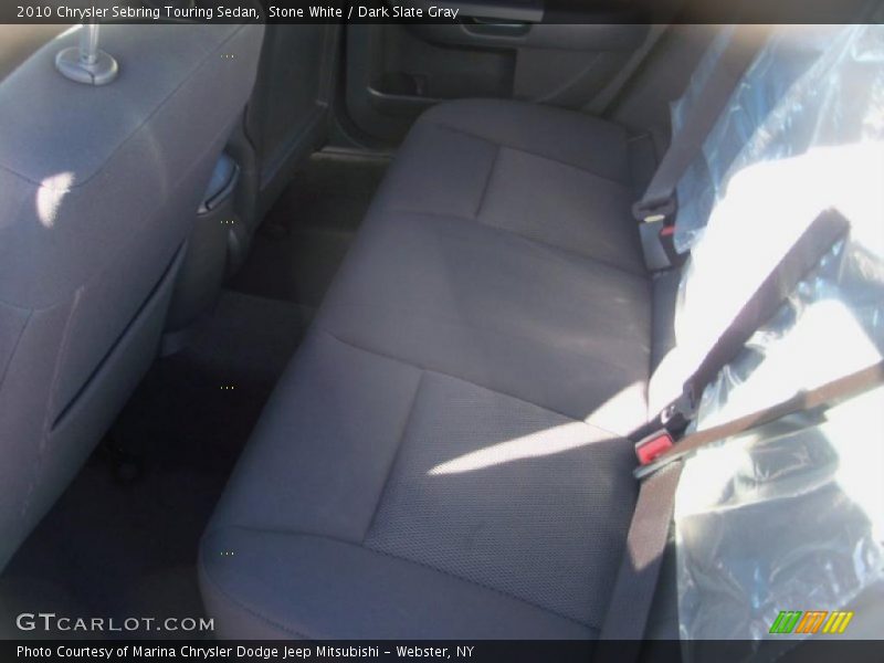 Stone White / Dark Slate Gray 2010 Chrysler Sebring Touring Sedan