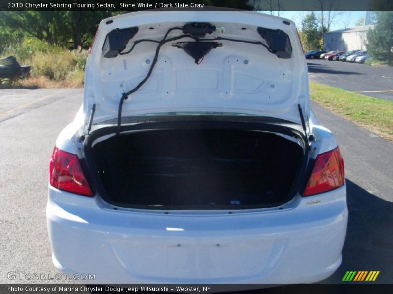 Stone White / Dark Slate Gray 2010 Chrysler Sebring Touring Sedan