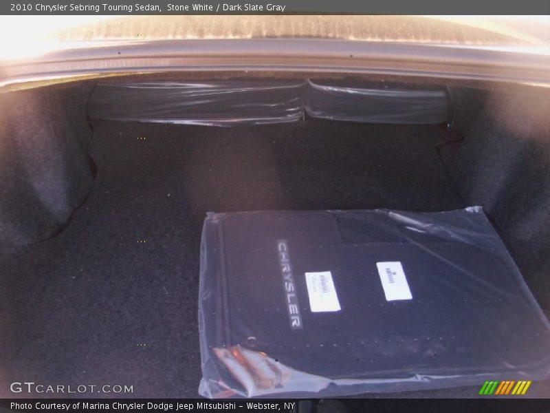 Stone White / Dark Slate Gray 2010 Chrysler Sebring Touring Sedan