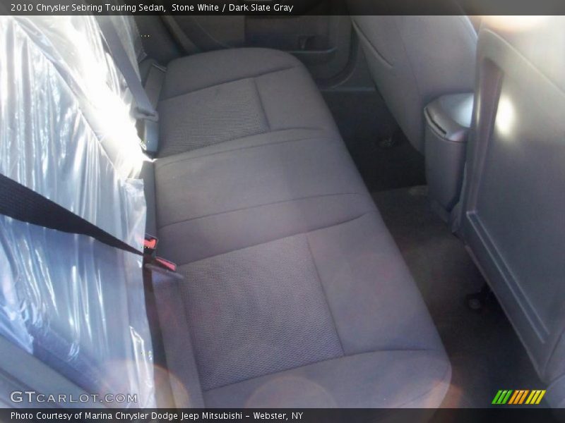 Stone White / Dark Slate Gray 2010 Chrysler Sebring Touring Sedan