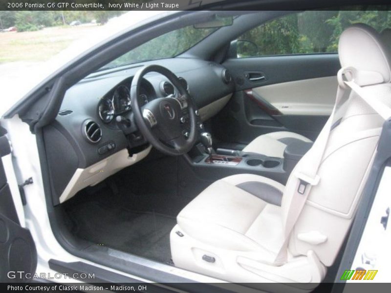  2006 G6 GTP Convertible Light Taupe Interior