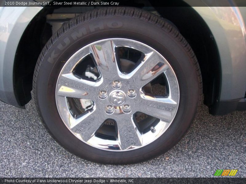 Silver Steel Metallic / Dark Slate Gray 2010 Dodge Journey SXT