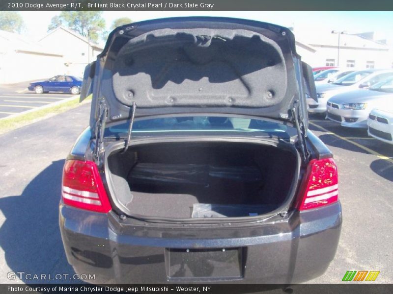 Brilliant Black Crystal Pearl / Dark Slate Gray 2010 Dodge Avenger R/T