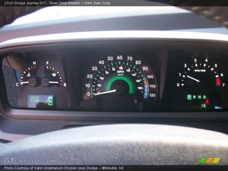 Silver Steel Metallic / Dark Slate Gray 2010 Dodge Journey SXT