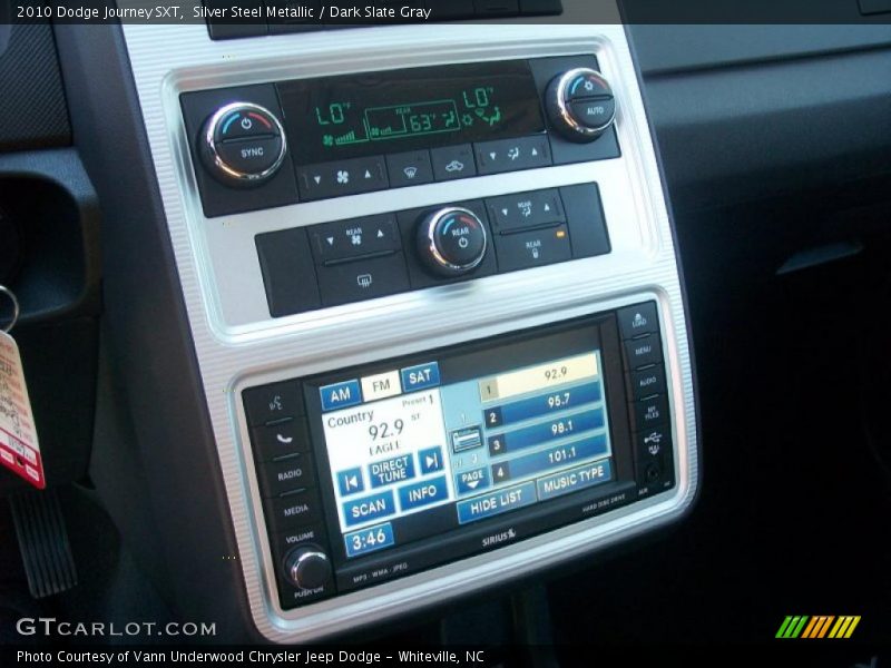 Silver Steel Metallic / Dark Slate Gray 2010 Dodge Journey SXT
