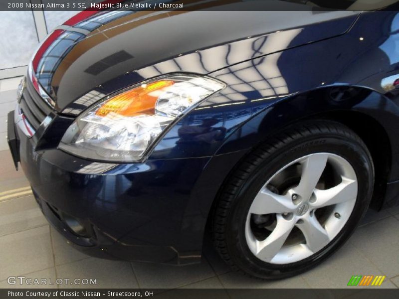Majestic Blue Metallic / Charcoal 2008 Nissan Altima 3.5 SE