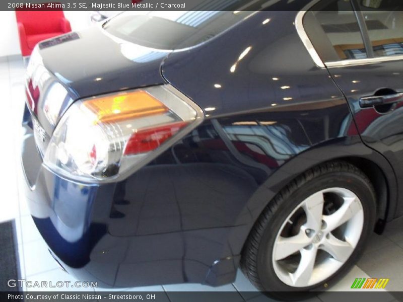 Majestic Blue Metallic / Charcoal 2008 Nissan Altima 3.5 SE