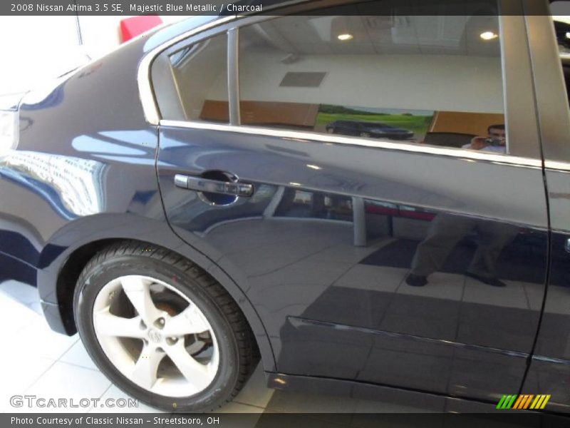 Majestic Blue Metallic / Charcoal 2008 Nissan Altima 3.5 SE