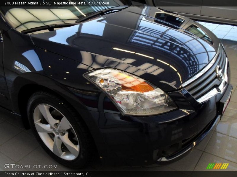 Majestic Blue Metallic / Charcoal 2008 Nissan Altima 3.5 SE