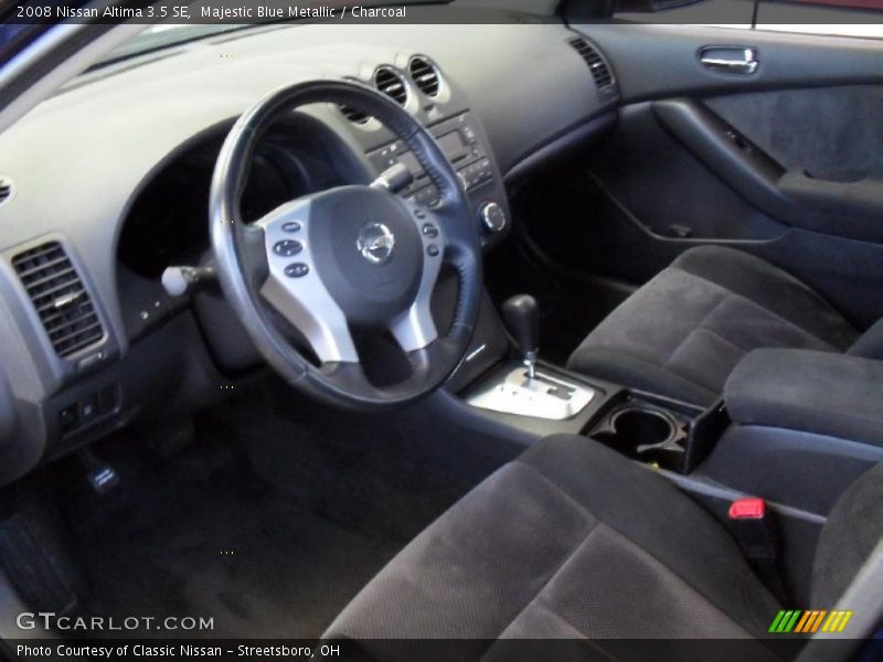 Majestic Blue Metallic / Charcoal 2008 Nissan Altima 3.5 SE