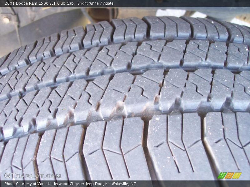 Bright White / Agate 2001 Dodge Ram 1500 SLT Club Cab
