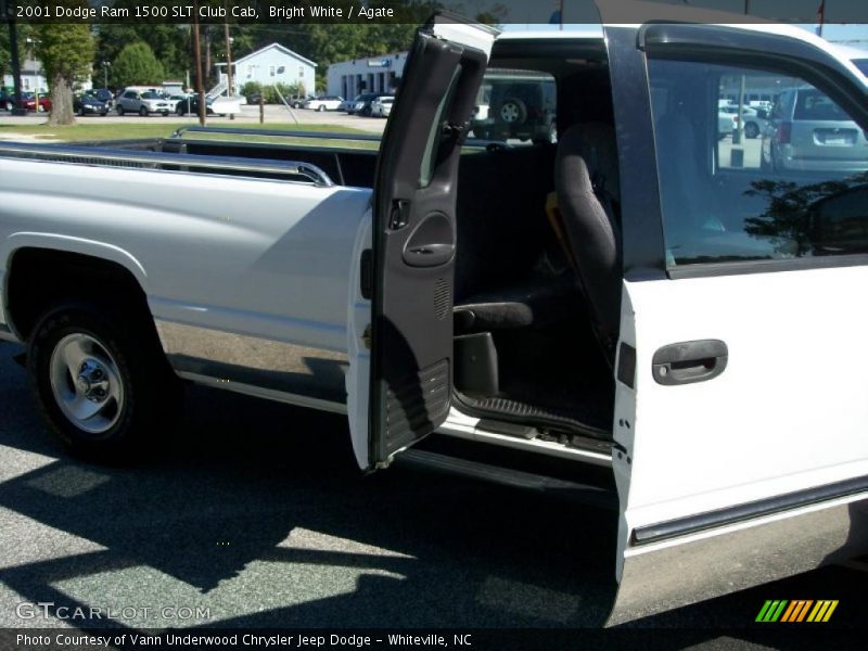 Bright White / Agate 2001 Dodge Ram 1500 SLT Club Cab
