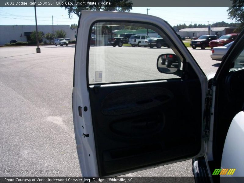 Bright White / Agate 2001 Dodge Ram 1500 SLT Club Cab