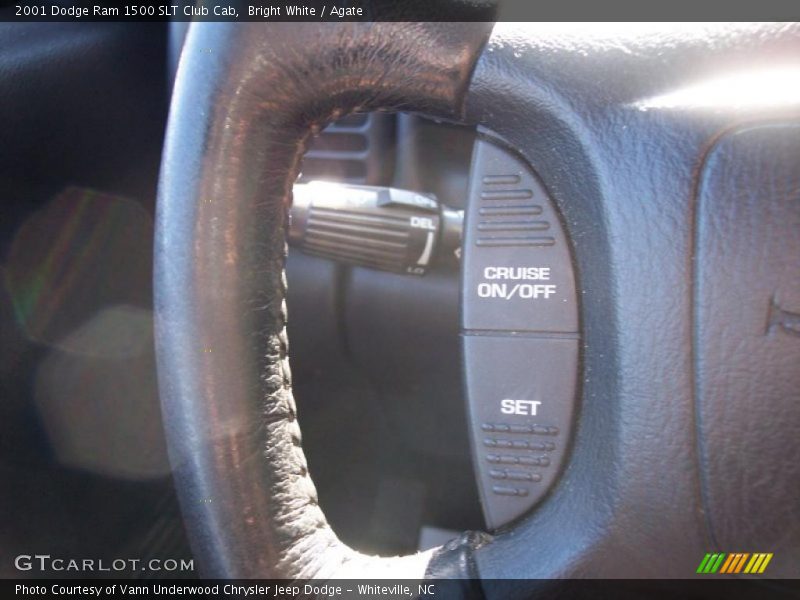 Bright White / Agate 2001 Dodge Ram 1500 SLT Club Cab
