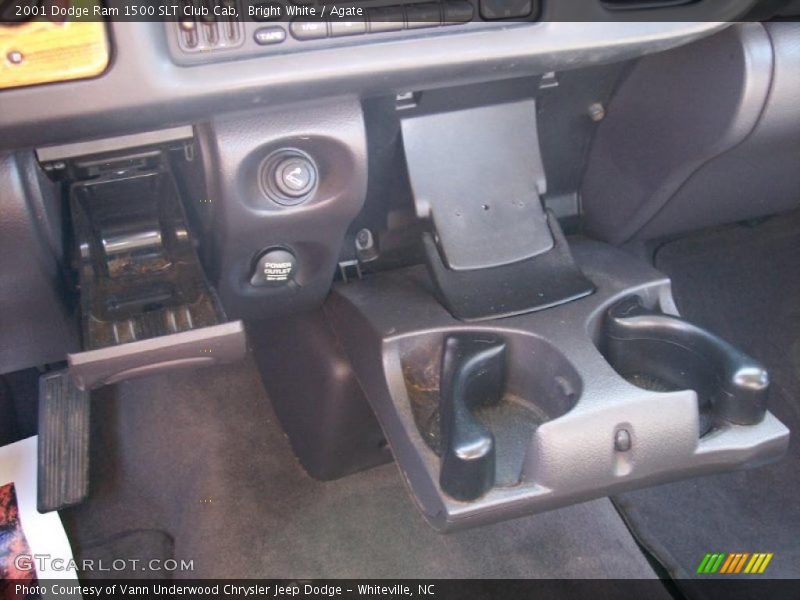 Bright White / Agate 2001 Dodge Ram 1500 SLT Club Cab