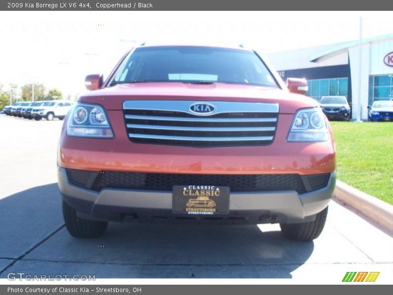 Copperhead / Black 2009 Kia Borrego LX V6 4x4