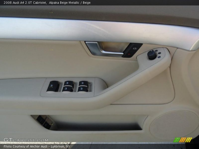 Alpaka Beige Metallic / Beige 2008 Audi A4 2.0T Cabriolet