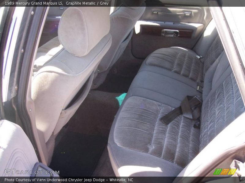 Graphite Metallic / Grey 1989 Mercury Grand Marquis LS
