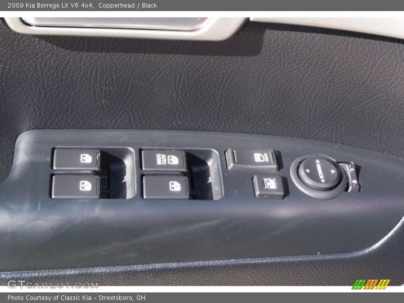 Copperhead / Black 2009 Kia Borrego LX V6 4x4