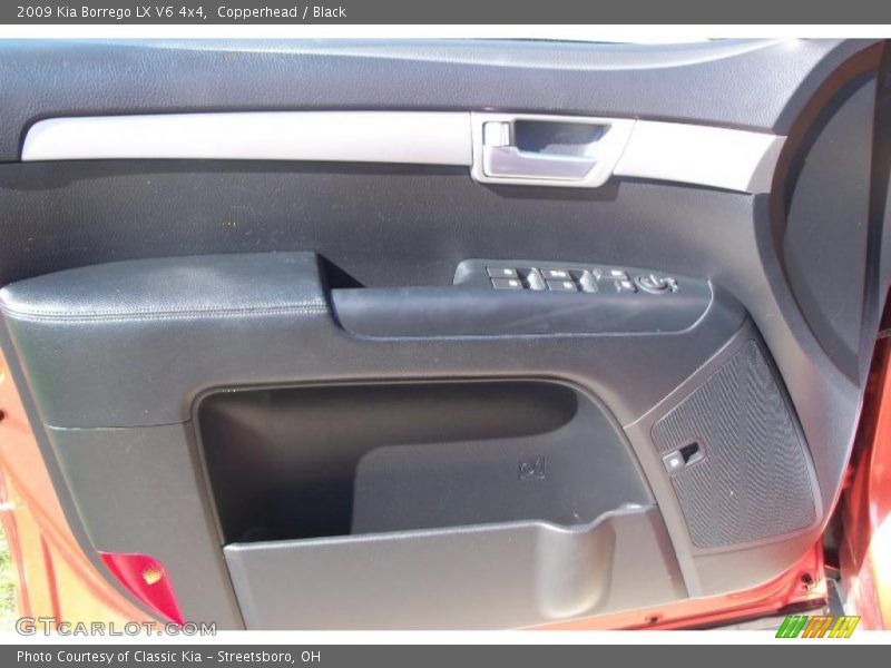Copperhead / Black 2009 Kia Borrego LX V6 4x4