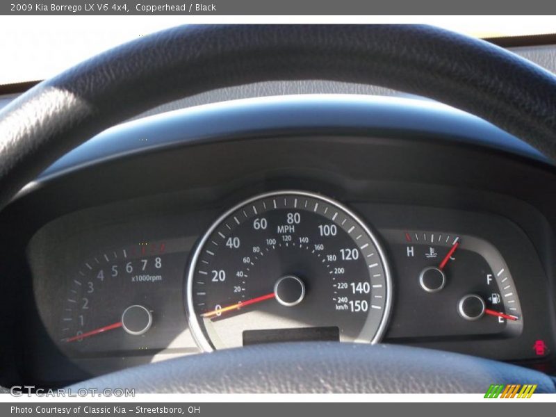 Copperhead / Black 2009 Kia Borrego LX V6 4x4