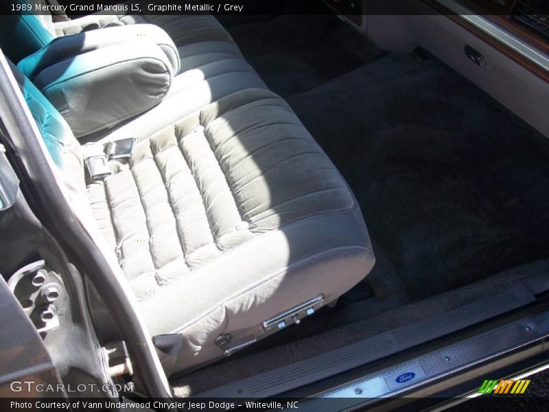 Graphite Metallic / Grey 1989 Mercury Grand Marquis LS